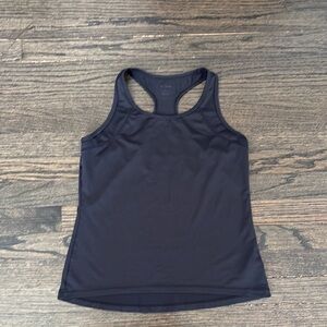 Black Racerback Tank Top